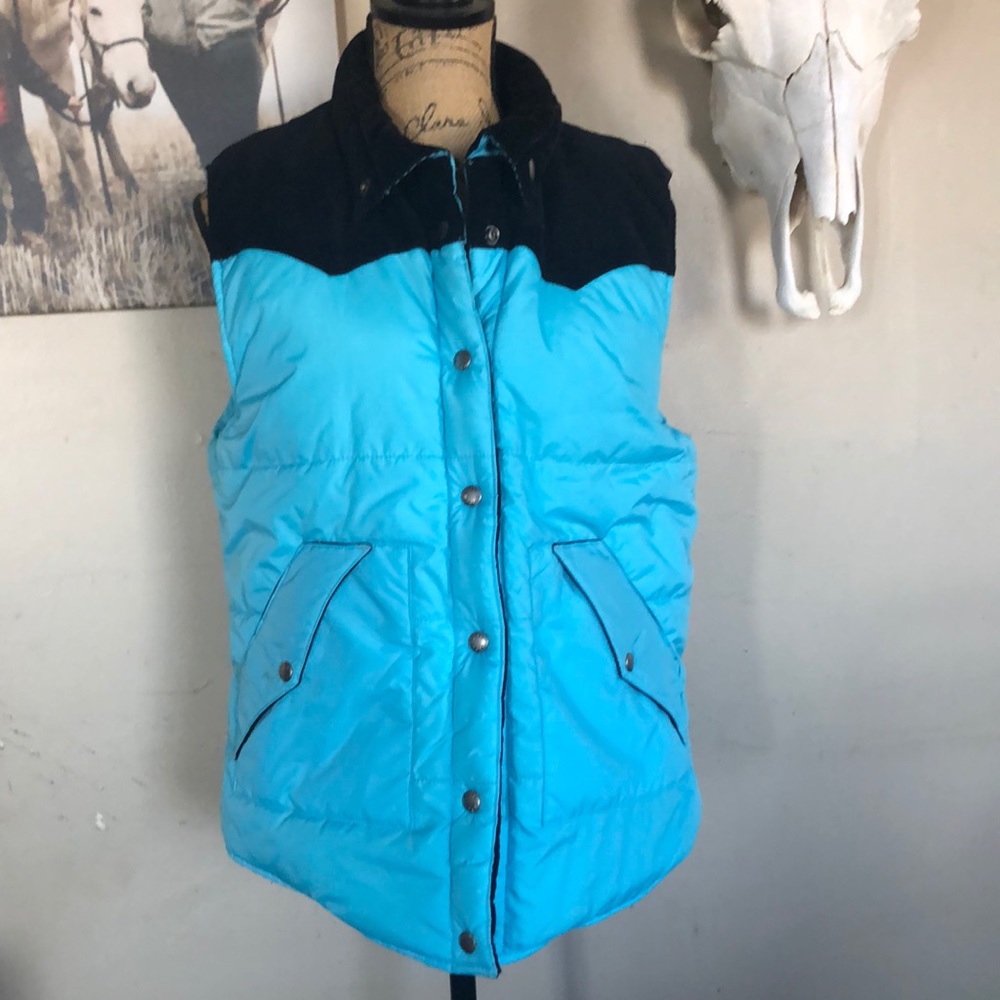Roxy reversible puff vest xl